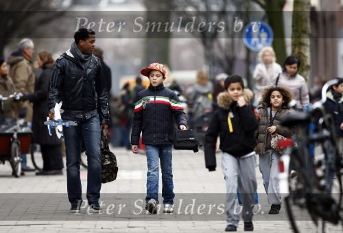 Amsterdam 21 januari 2009
Patrick Kluivert met zijn zoons Quincy Justin nen Ruben.
Peter Smulders bv