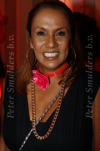 Amsterdam 19 juli 2008
Feestje vanwege het 15 jarig bestaan van Bjorn Borg in de stadsschouwburg. Patty Brard