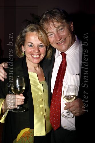 Naarden 1 april 2008
Het arsenaal van Jan des Bouvrie bestaat 15 jaar. Paul fagel met vrouw