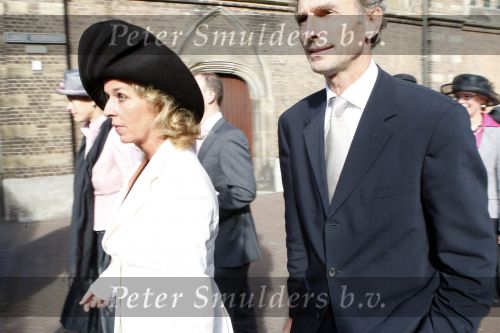 Den Haag 20 oktober 2007
Doop prinses Ariane . Paul Rosemuller met vrouw