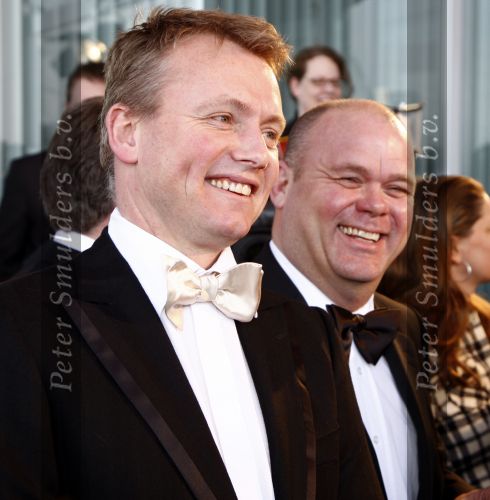 Rotterdam 20 april 2008
Premiere les Miserables  in het nieuwe Luxor theater. Paul de Leeuw en Stefan Nugter
Peter Smulders bv