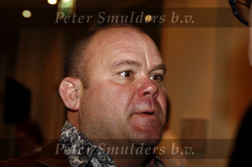Bussum 24 januari 2008
Paul de Leeuw bij de omroepman van het jaar in Jan Tabak.