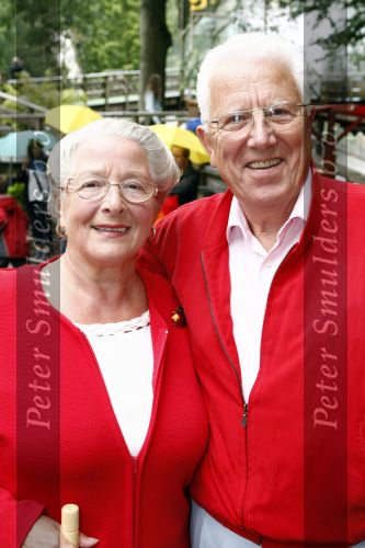 Wassenaar 9 juni 2008
Premiere Sittah in pretpark Duinrell. 
Paul v Gorcum met zijn vrouw Lenie