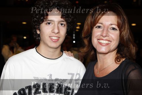 Rotterdam 25 oktober 2007
Premiere Holiday on ice in ahoy. Paula Patricio met zoon