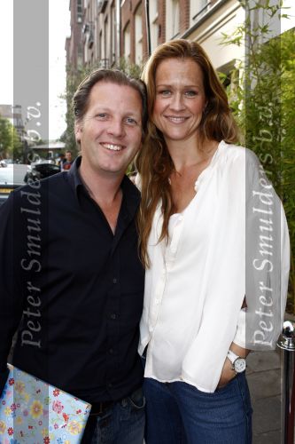 Amsterdam 26 juni 2008
Feestje voor Estelle Gullit haar 30e verjaardag in en pluche. Ruud was speciaal even over gekomen voor haar verjaardag. 
Pauline Huizinga en Michiel Mol
