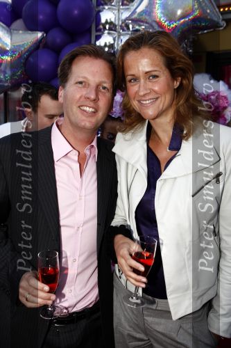 Amsterdam 27 april 2009
Feestje van Gerard Joling voor zijn 49e verjaardag bij cafe het Kalfje. Michiel Mol met Pauline Huizinga
Peter Smulders bv