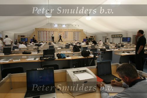 Valderrama 2008
Perskamer tijdens de Finale Volvo Masters Golf
