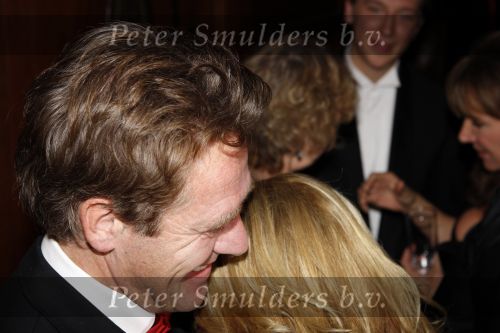 Amsterdam 8 oktober 2007
Linda de Mol bij de premiere van Alles is liefde in Tuschinski. Linda  met Peter Heerschop