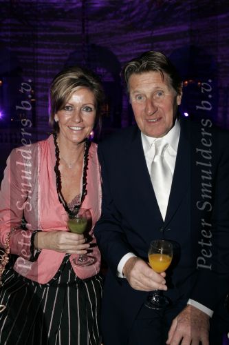 Amsterdam 19 december 2005
Kerstborrel Princess in het amstel hotel.
Peter Post met zijn vrouw Marion v d Hurk ( Marion Post )