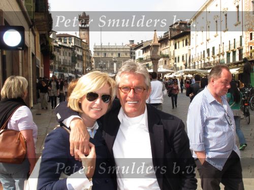 Verona, 9 April 2009
Verona (Italie)
Peter Smulders met Ingeborg Smulders