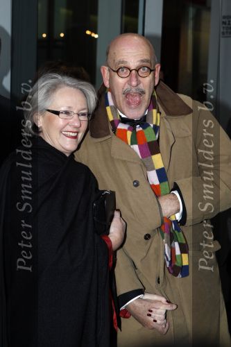 Rotterdam 16 december 2007
premiere Evita in het nieuwe Luxor theater. Peter de Jong met vrouw
