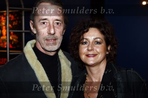 Hilversum 5 maart 2009
Uitreiking van de gouden harpen in studi 21. Peter v Asten met partner
Peter Smulders bv