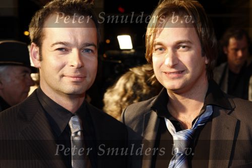 Amsterdam 11 maart 2008
Het boekenbal in de stadsschouwburg van Amsterdam. Peter v d Vorst met vriend
Peter Smulders bv