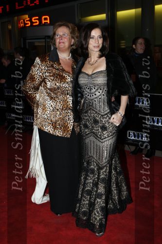 Rotterdam 16 december 2007
premiere Evita in het nieuwe Luxor theater. Pia Douwes
