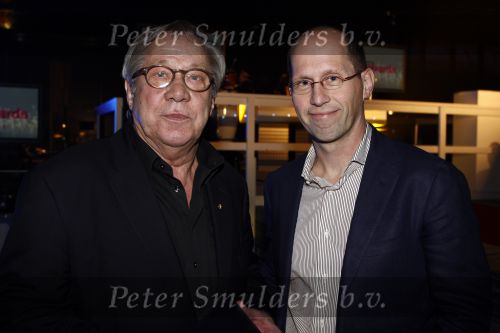 Hilversum 28 januari 2008
Piet Romer bij uitreiking gouden beelden in beeld en geluid. Peter Romer