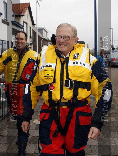 Hoek v Holland 3 november 2007
Pieter v Vollenhoven tijdens make a difference day met reddingsbrigade op boot.