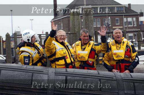 Hoek v Holland 3 november 2007
Pieter v Vollenhoven tijdens make a difference day met reddingsbrigade op boot.