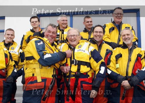 Hoek v Holland 3 november 2007
Pieter v Vollenhoven tijdens make a difference day met reddingsbrigade op boot.