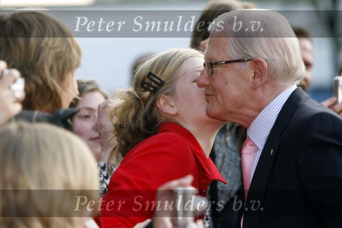 Utrecht 28 april 2009
Pieter v Vollenhoven viert zijn 70e verjaardag in het Beatrix theater in Utrecht. Pieter met Prinses Margriet
Peter Smulders bv