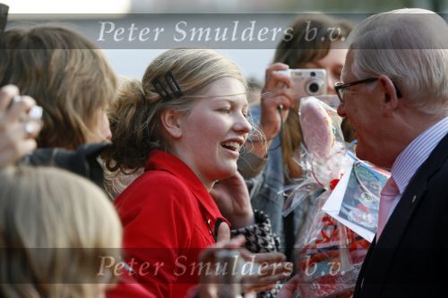 Utrecht 28 april 2009
Pieter v Vollenhoven viert zijn 70e verjaardag in het Beatrix theater in Utrecht. Pieter met Prinses Margriet
Peter Smulders bv