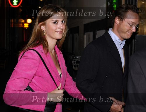 Amsterdam 31 mei 2008
Prins Maurits en Prinses Marilene vrieren hun 10 jarig huwelijksfeest in de supper Club. Prins Jaime met vriendin