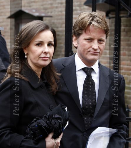 Wassenaar 3 april 2008
Herdenkingsdienst soldaat van oranje Erik Hazelhoff  in kerk wassenaar.Prins Pieter Christiaan met prinses Anita
Peter Smulders bv