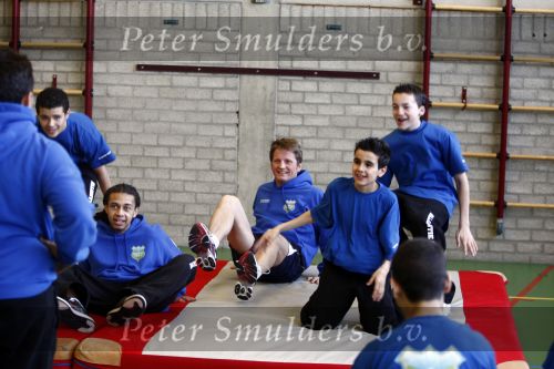 Almere 20 maart 2009
Prins Pieter Christiaan en zijn vrouw Prinses Anita bij sporthal in almere voor Make a difference day.
Peter Smulders bv