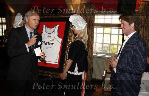 Amstelveen 21 mei 2008
Olympische Lunch Princess waar de T14 hockeystick van Princess wordt gepresenteerd.  Prins Pieter Christiaan  en Job Ubbens