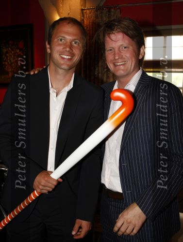 Amstelveen 21 mei 2008
Olympische Lunch Princess waar de T14 hockeystick van Princess wordt gepresenteerd. Prins Pieter Christiaan Teun de Nooije
