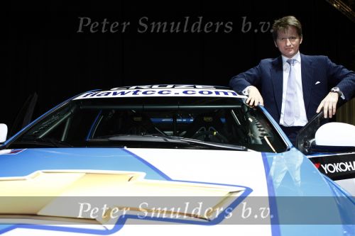 Amsterdam 31 maart 2009
Prins Pieter Christiaan n chevrolet rally auto op de auto Rai.
Peter Smulders bv