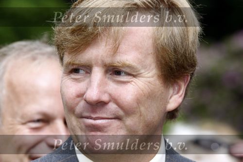 Wassenaar 31 mei 2008
Prinses Maxima en Prins Willem Alexander openen de beeldentuin bij het stadhuis van Wassenaar.