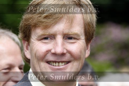 Wassenaar 31 mei 2008
Prinses Maxima en Prins Willem Alexander openen de beeldentuin bij het stadhuis van Wassenaar.