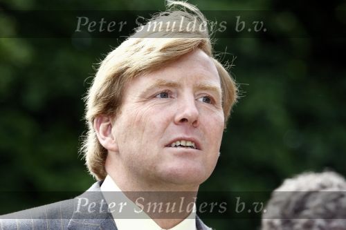 Wassenaar 31 mei 2008
Prinses Maxima en Prins Willem Alexander openen de beeldentuin bij het stadhuis van Wassenaar.