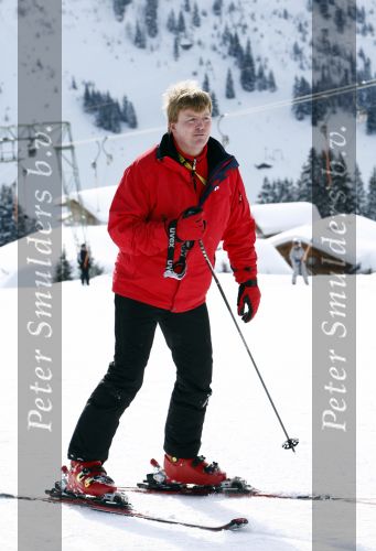 Lech 16 februari 2009
Fotosessie met de koninklijke familie in Oberlech. Koningin Beatrix Prins Willem Alexander Prinses Maxima Prinses Amalia Prinses Alexia Prinses Ariane Prins Constantijn Prins es Laurentien Claus Cazimir Eloise en  Leonore.