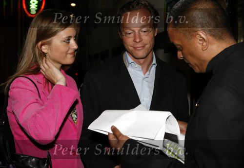 Amsterdam 31 mei 2008
Prins Maurits en Prinses Marilene vrieren hun 10 jarig huwelijksfeest in de supper Club. Prins Jaime met vriendin