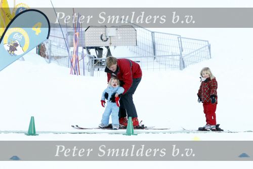 Lech 10 februari 2008
Fotosessie Koninklijke familie. 
Prinses Amalia met Prinses Alexia en Prins Willem Alexander