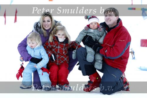 Lech 10 februari 2008
Fotosessie Koninklijke familie. 
Prinses Amalia met Prinses Maxima en Prins Willem Alexander Prinses Alexia en Prinses Ariane