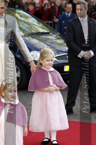 Den Haag 20 oktober 2007
Doop prinses Ariane. Prins Willem Alexander Maxima Ariana Alexia en Amalia.