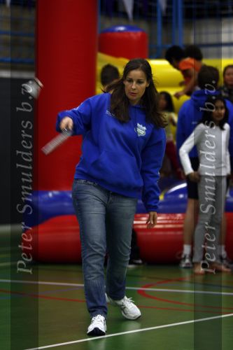 Almere 20 maart 2009
Prins Pieter Christiaan en zijn vrouw Prinses Anita bij sporthal in almere voor Make a difference day.
Peter Smulders bv