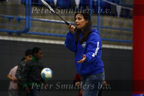 Almere 20 maart 2009
Prins Pieter Christiaan en zijn vrouw Prinses Anita bij sporthal in almere voor Make a difference day.
Peter Smulders bv
