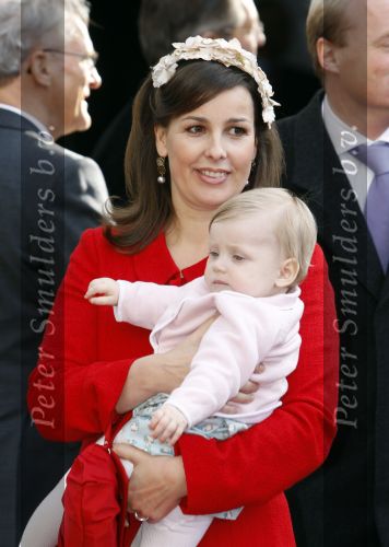 Den Haag 20 oktober 2007
Doop prinses Ariane . Prinses Anita v Vollenhoven met dochter Emma
Peter Smulders bv