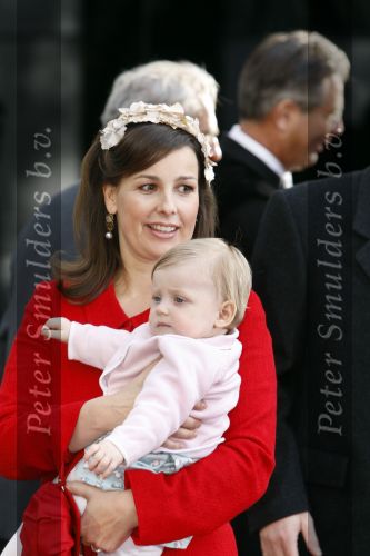 Den Haag 20 oktober 2007
Doop prinses Ariane . Prinses Anita v Vollenhoven met dochter Emma
Peter Smulders bv