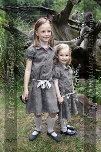 Apeldoorn 30 mei 2008
Prinses Anna Lucas en Prinses Felicia  tijdens fotoshoot vanwege 10 jarig huwelijk in de apenheul