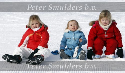 Lech 16 februari 2009
Fotosessie met de koninklijke familie in Oberlech. Koningin Beatrix Prins Willem Alexander Prinses Maxima Amalia Alexia Ariane Prins Constantijn Prins es Laurentien Claus Cazimir Eloise en  Leonore.
Peter Smulders bv