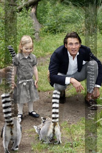 Apeldoorn 30 mei 2008
Prins Maurits Prinses Marilen en hun kinderen Anna Lucas en Felicia  tijdens fotoshoot vanwege 10 jarig huwelijk in de apenheul.
Peter Smulders bv