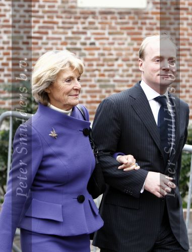 Wassenaar 3 april 2008
Herdenkingsdienst soldaat van oranje Erik Hazelhoff  in kerk wassenaar. Prinses Irene en Prins Carlos
Peter Smulders bv