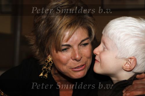 Amsterdam 3 december 2007
Prinses Laurentien bij presentatie van kinderboek Nijntje met braille in de amsterdamse manege.