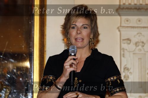 Amsterdam 3 december 2007
Prinses Laurentien bij presentatie van kinderboek Nijntje met braille in de amsterdamse manege.