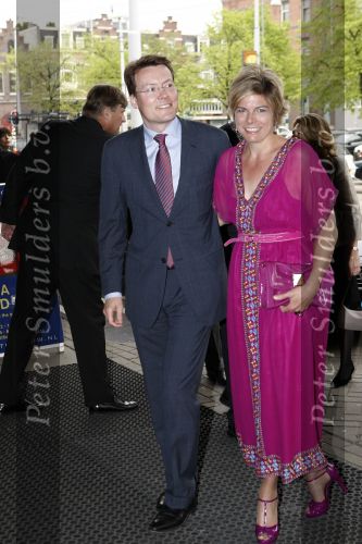 Amsterdam 16 april 2009
Prinses laurentien en Prins Constantijn bij concertgebouw.
Peter Smulders bv