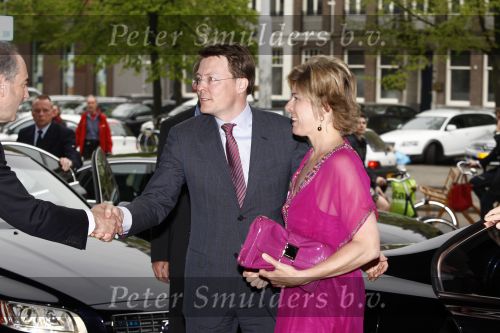 Amsterdam 16 april 2009
Prinses laurentien en Prins Constantijn bij concertgebouw.
Peter Smulders bv